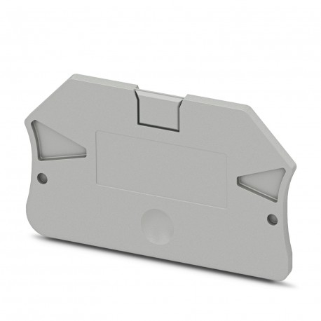 D-PTV 2,5 - D-PTV 2,5 1079914 PHOENIX CONTACT End cover, length: 50.8 mm, width: 2.2 mm, height: 35,3 mm, color: gray