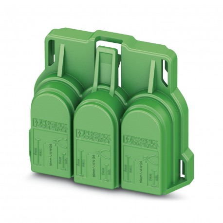 EC-PC 6/ 3-ST-BUS BK - EC-PC 6/ 3-ST-BUS BK 1083247 PHOENIX CONTACT Piece of insulation, number of poles: 3, pitch: 7.62 mm