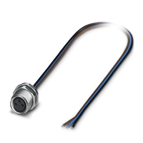 SACC-DSI-M8FS-3CON-M10/1,0 - SACC-DSI-M8FS-3CON-M10/1,0 1421124 PHOENIX CONTACT Female mont. mainstream. p/ sensors/actuators, 3-pole, M8..