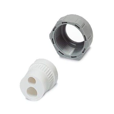 VC-M-KV-PG16 7/14 - VC-M-KV-PG16 7/14 1424339 PHOENIX CONTACT Pg16 half screw connection, metal, consisting of rubber seal with ..