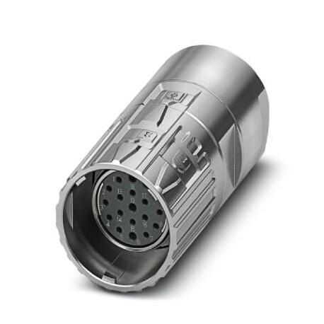 M23-1RS1N8A8002S - M23-1RS1N8A8002S 1629151 PHOENIX CONTACT Cable connector, M23 PRO, straight, shielded: yes, ONECLICK fast lo..