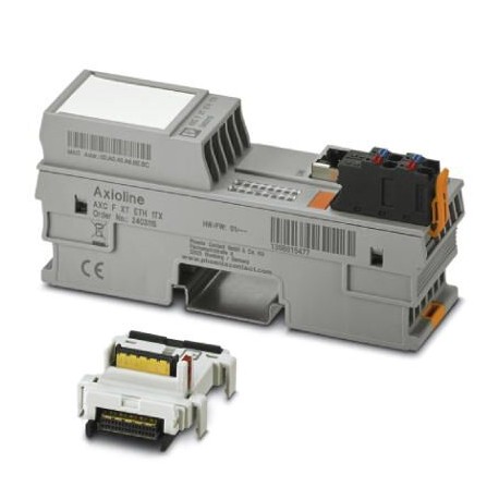 AXC F XT ETH 1TX - AXC F XT ETH 1TX 2403115 PHOENIX CONTACT Left-alignable Ethernet interface, for connection to a compatible m..