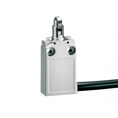 KPB4L11 - KPB4L11 LOVATO PREWIRED METAL LIMIT SWITCH, K SERIES, TOP ROLLER PUSH PLUNGER, CONTACTS 1NO+1NC SLOW BREAK. ..