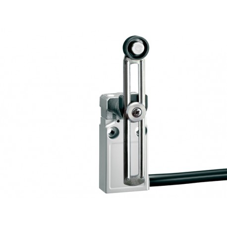 KPF1L11 - KPF1L11 LOVATO PREWIRED METAL LIMIT SWITCH, K SERIES, ADJUSTABLE ROLLER LEVER, CONTACTS 1NO+1NC SLOW BREAK