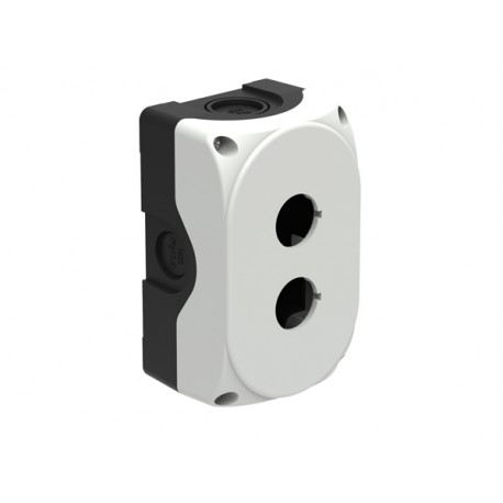 LPZP2A8 - LPZP2A8 LOVATO CONTROL STATION, EMPTY WITH NO ACTUATORS, FOR 2 ACTUATORS. GREY COVER