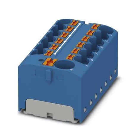 PTFIX 10/12X4-G BU - PTFIX 10/12X4-G BU 3274012 PHOENIX CONTACT Distribution block, bridged internally, nom. voltage: 450 V, nomi..