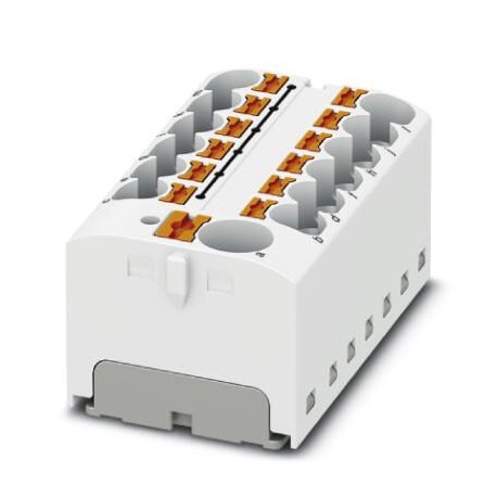 PTFIX 10/12X4-G WH - PTFIX 10/12X4-G WH 3274022 PHOENIX CONTACT Distribution block, bridged internally, nom. voltage: 450 V, nomi..