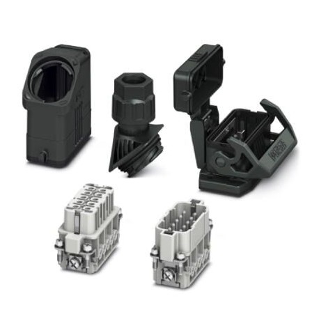 HC-EVO-A10PT-BWSC-HH-M20-PLRBK - HC-EVO-A10PT-BWSC-HH-M20-PLRBK 1424454 PHOENIX CONTACT Connector set, degree of protection: IP66, number of ..