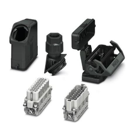 HC-EVO-A16PT-BWSC-HH-M25-PLRBK - HC-EVO-A16PT-BWSC-HH-M25-PLRBK 1424460 PHOENIX CONTACT Connector set, degree of protection: IP66, number of ..