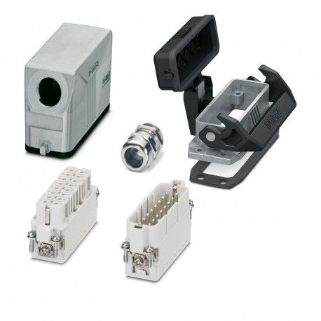 HC-STA-A16PT-BWSC-HS-M25-ELCAL - HC-STA-A16PT-BWSC-HS-M25-ELCAL 1424464 PHOENIX CONTACT Connector set, degree of protection: IP67, number of ..