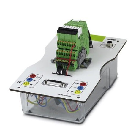 EDU PLC CB 01 - EDU PLC CB 01 8101466 PHOENIX CONTACT The PLC logic trainer is an Eduline training board for the preparation..