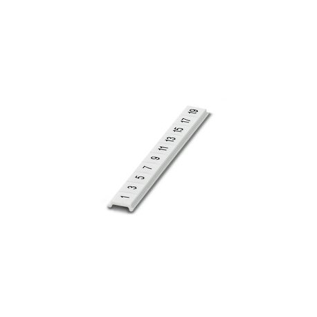 ZBF 5,LGS:UNGERADE ZAHLEN - ZBF 5,LGS:UNGERADE ZAHLEN 0810863 PHOENIX CONTACT Zack Marker strip, flat