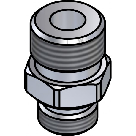 027L4810 - 027L4810 DANFOSS REFRIGERATION Nipple SS for sideconnection, G3/8"-1/2"