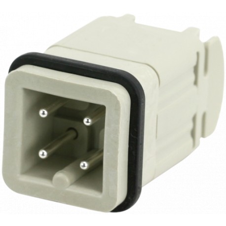 70MH-ES003-AS02010 - 70MH-ES003-AS02010 MURRELEKTRONIK A3 male 3-pole, screw t., 400 V, 10 A