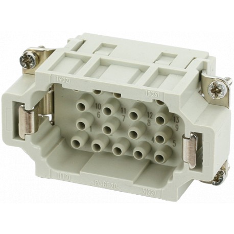 70MH-ES018-EC03020 - 70MH-ES018-EC03020 MURRELEKTRONIK B10 male 18-pole, crimp t., 500 V, 16 A