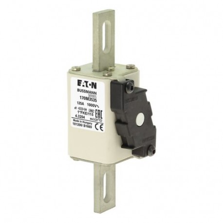 FUSE 125A 1000V 1*FKE/115 AR - FUSE 125A 1000V 1*FKE/115 AR 170M3535 EATON ELECTRIC FUSE 125A 1000V 1*FKE/115 AR