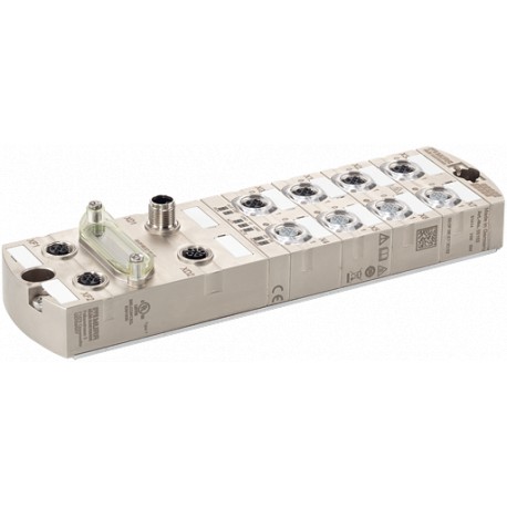 55162 - 55162 MURRELEKTRONIK MVK-MPNIO DIO12 DIO4/IOL4 M12L 4P ProfiNet, Compact module, metal