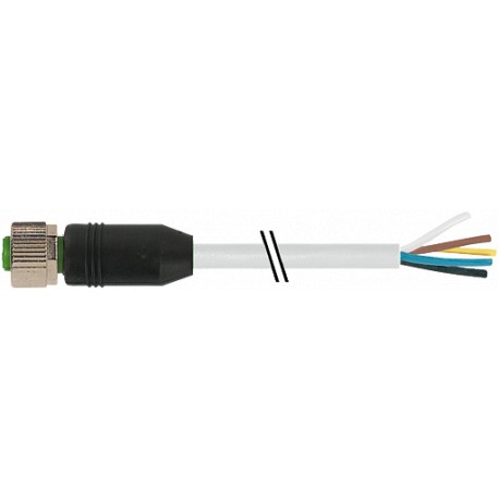 7000-17041-2070500 - 7000-17041-2070500 MURRELEKTRONIK M12 female 0° with cable PVC 8x0.25 gy UL/CSA 3m