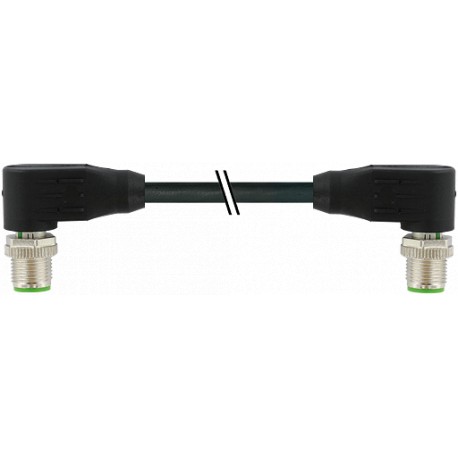 7000-47021-8050500 - 7000-47021-8050500 MURRELEKTRONIK M12 male 90° / M12 male 90° shielded Y-cod. PUR 4xAWG20+1x4xAWG26 shielded..