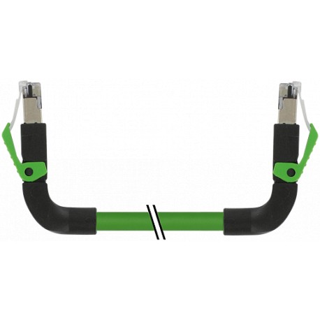 7000-74409-7961000 - 7000-74409-7961000 MURRELEKTRONIK RJ45 male 45° up / RJ45 male 45° up, shielded Ethernet PUR 2x2xAWG22 shiel..