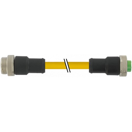 7700-A5A01-UBD0750 - 7700-A5A01-UBD0750 MURRELEKTRONIK Mini (7/8) 5 pole, Male (Ext.) Straight/Female Straight, PVC, STOOW, 5x16A..