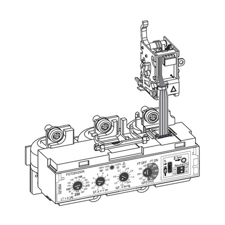 437873 - 437873 FETDA3250K GENERAL ELECTRIC FE250-TU-3 P- S-LS(I)-250A-FETDA3250K