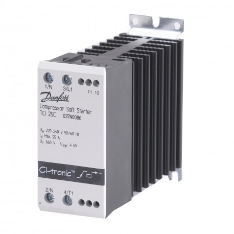 TCI 25C - TCI 25C 037N0086 DANFOSS CONTROLES INDUSTRIALES TCI 25C Electronic soft starter M/12