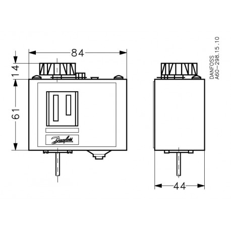 KP78 - KP78 060L118466 DANFOSS CONTROLES INDUSTRIALES KP78 Thermostat M/32