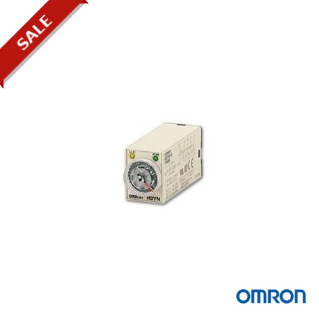 H3YN-4 AC100-120 - H3YN-4 AC100-120 184335 OMRON Timers, 4PDT 10min 0.1s-100 / 120Vac
