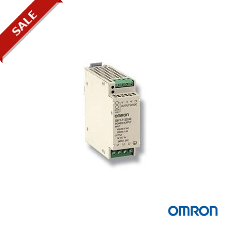 S8VT-F12024E - S8VT-F12024E 234023 OMRON Power supply, 120W, 320-480 VAC 3-phase input, 24 VDC 5A output, DIN rail mounting