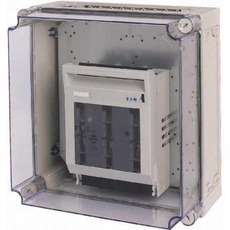 GSTA1/I44 - GSTA1/I44 013163 EATON ELECTRIC Fuse enclosure, 1xdisconnector 3p NH1 250A, HxWxD 375x375x150mm