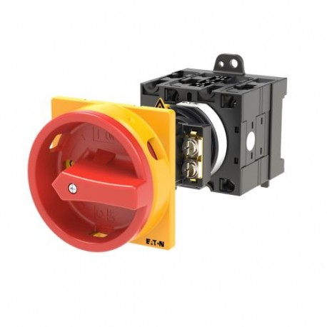 T3-3-15680/V/SVB - T3-3-15680/V/SVB 016748 Y7-16748 EATON ELECTRIC Main switch, 3 pole + N + 1 N/O + 1 N/C, 32 A, Emergency-Sto..