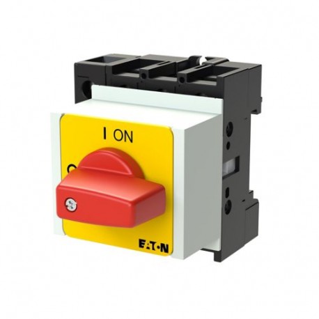 P1-32/IVS-RT/N - P1-32/IVS-RT/N 027378 Y7-27378 EATON ELECTRIC On-Off switch, 3 pole + N, 32 A, Emergency-Stop function, serv..