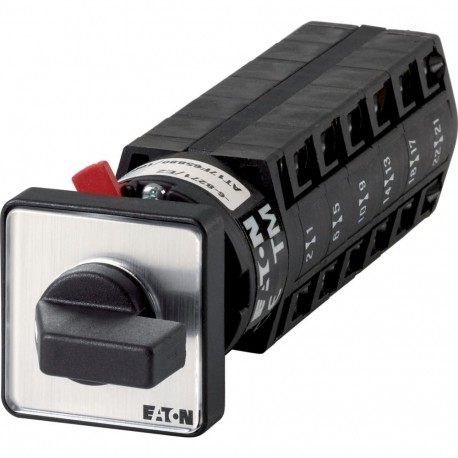 TM-6-8370/EZ - TM-6-8370/EZ 046130 Y7-46130 EATON ELECTRIC Changeoverswitches, Contacts: 12, 10 A, front plate: 1-2, 60 °, ..