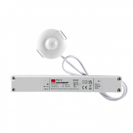 92902 - 92902 B.E.G. LUXOMAT PD9-1C-FC, whiteMini Occupancy detector