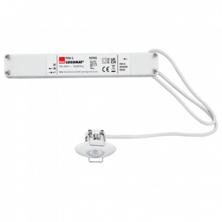 92905 - 92905 B.E.G. LUXOMAT PD9/S-FC,whiteMini Occupancy detectorSensorhead and Powermodul