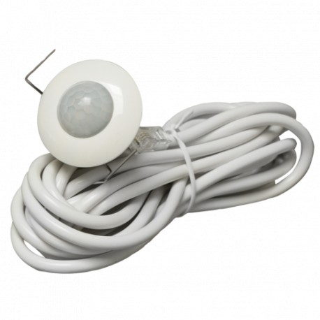 92915 - 92915 B.E.G. LUXOMAT Mini-Occupancy detector PD9/S-SDB, RAL9010 whiteonly Sensorhead, without power supply