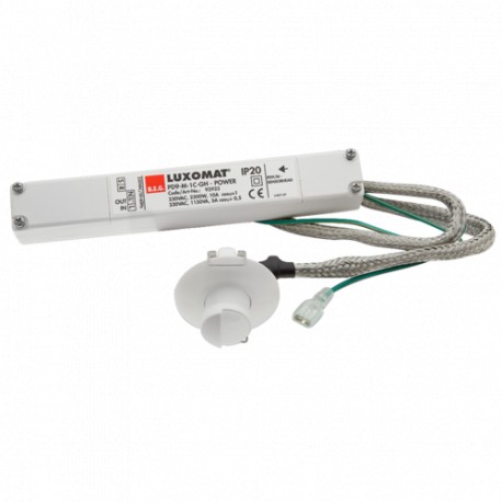 92923 - 92923 B.E.G. LUXOMAT PD9-M-GH/FC, RAL 9010