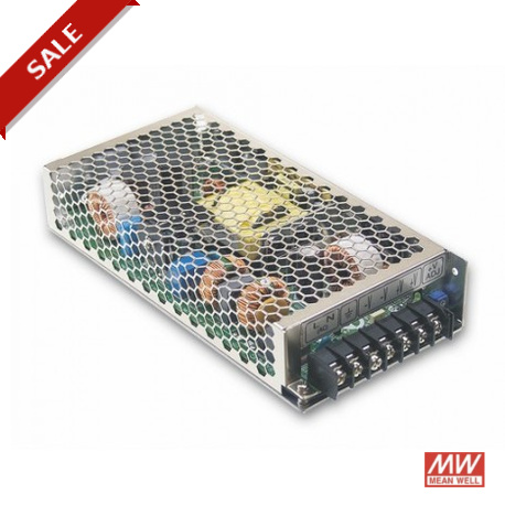 HRP-200-7.5 - HRP-200-7.5 MEANWELL AC-DC Single output enclosed power supply, Output 7.5VDC / 26.7A, 1U low profile, free ..