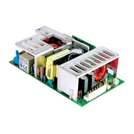 PPT-125D - PPT-125D MEANWELL AC-DC Triple output Open frame power supply, Output 5VDC / 8.75A +24VDC / 3.13A +12VDC / 0..