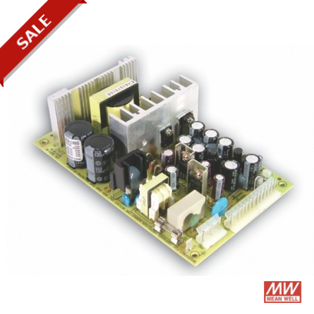 PQ-100E - PQ-100E MEANWELL AC-DC Quad output open frame power supply, Output 5VDC / 8A +12VDC / 3A +15VDC / 1A +24VDC ..