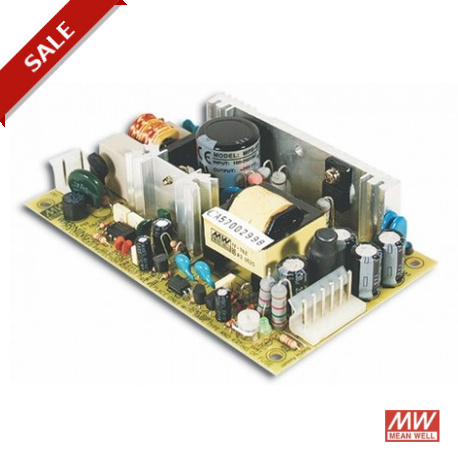 PS-45-7.5 - PS-45-7.5 MEANWELL AC-DC Single output Open frame power supply, Output 7.5VDC / 5.4A