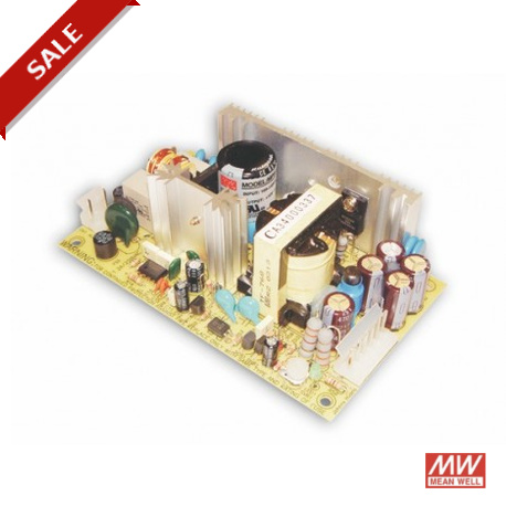 PS-65-13.5 - PS-65-13.5 MEANWELL AC-DC Single output Open frame power supply, Output 13.5VDC / 4.7A