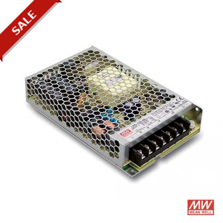 RS-150-3.3 - RS-150-3.3 MEANWELL AC-DC Single Output Enclosed power supply, Output 3.3VDC Single Output / 30A, free air c..