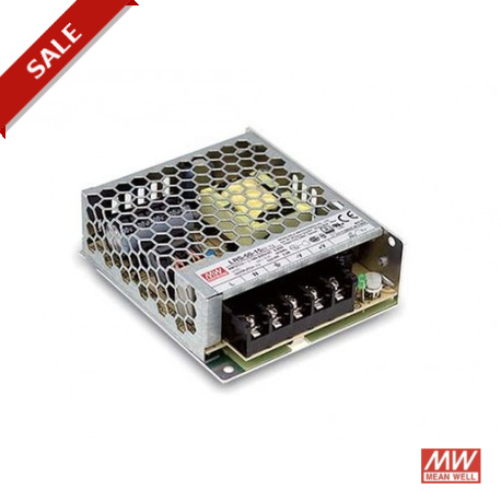 RS-50-3.3 - RS-50-3.3 MEANWELL AC-DC Single Output Enclosed power supply, Output 3.3VDC Single Output / 10A, free air co..