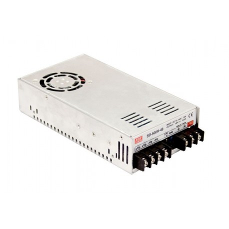 SD-500H-12 - SD-500H-12 MEANWELL DC-DC Enclosed converter, Input 72-144VDC, Output +12VDC / 40A, 2000VDC I/O isolation, 1..