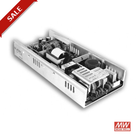 USP-350-24 - USP-350-24 MEANWELL AC-DC Single output power supply, Output 24VDC / 14.6A, U-bracket low profile format 38mm