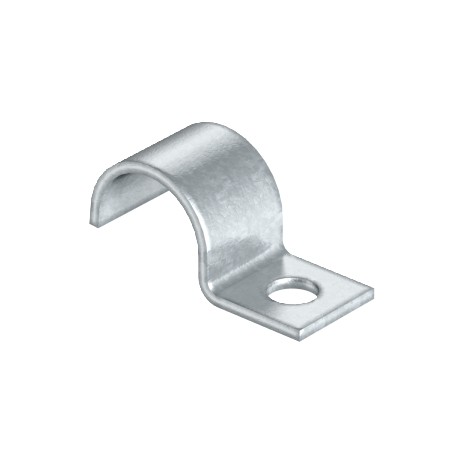 1015 17 G - 1015 17 G 1009206 OBO BETTERMANN Attaching clip single lobe, 17mm, Electrogalvanised, DIN 50961, Steel, St
