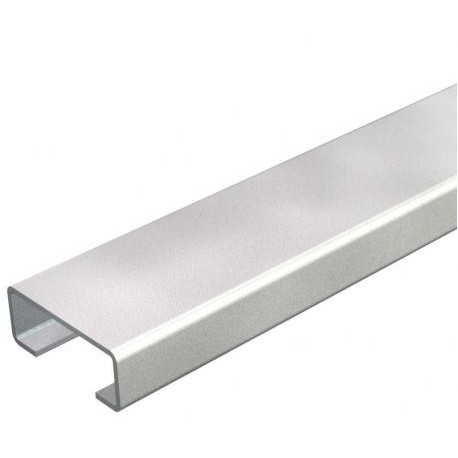 CL2008UP2000FS - 2060 2M FS 1105124 OBO BETTERMANN Profile rails unperforated, slot width 11 mm, 2000x20x8, Strip-galvanised,..