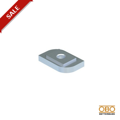 5017 M6 OS G - 5017 M6 OS G 1143069 OBO BETTERMANN Slide nut no screw, M6, Electrogalvanised, DIN 50961, Steel, St